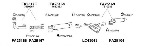 VENEPORTE 250193 Exhaust System